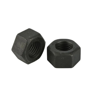 Écrou hexagonal noir de grade 10 A563